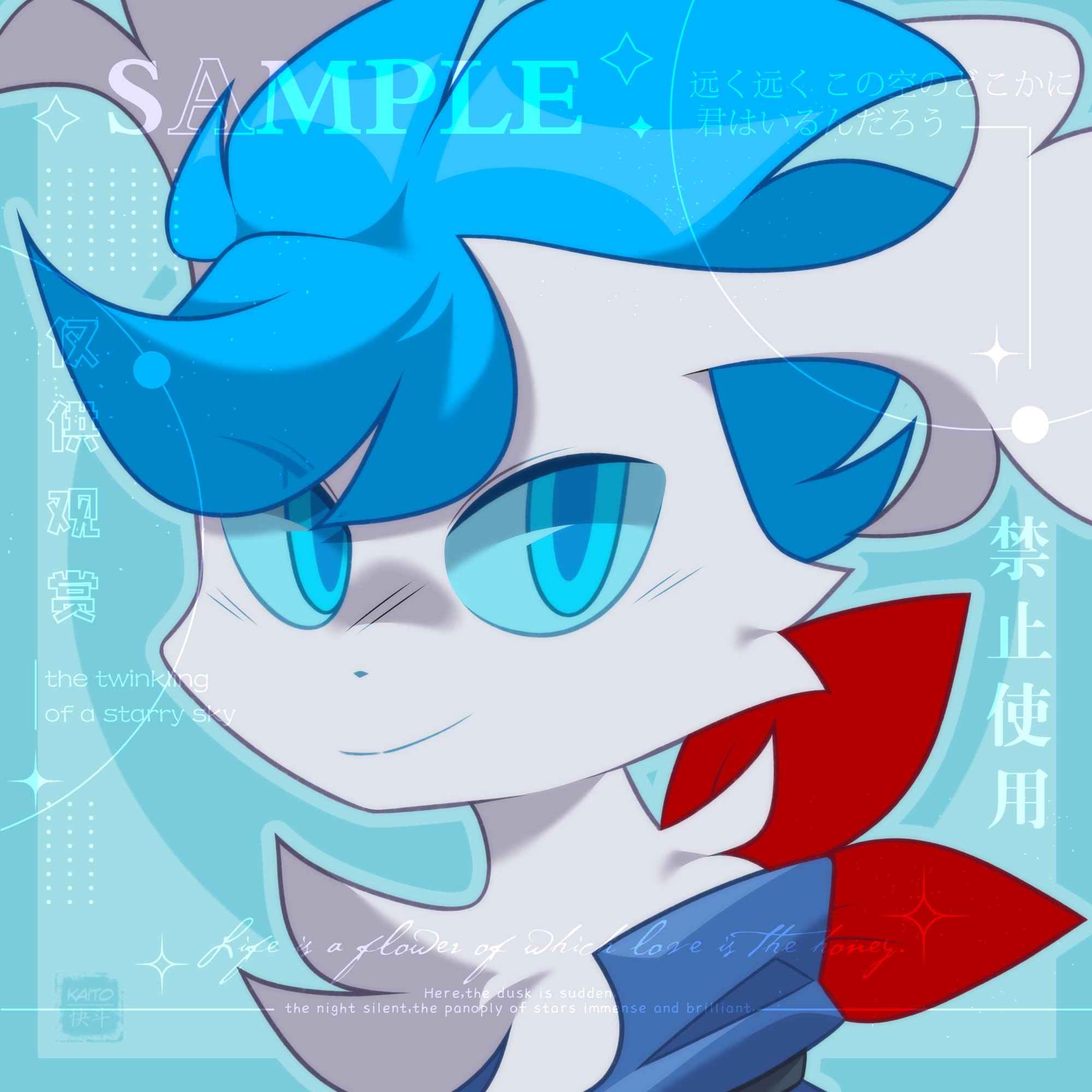 Blue