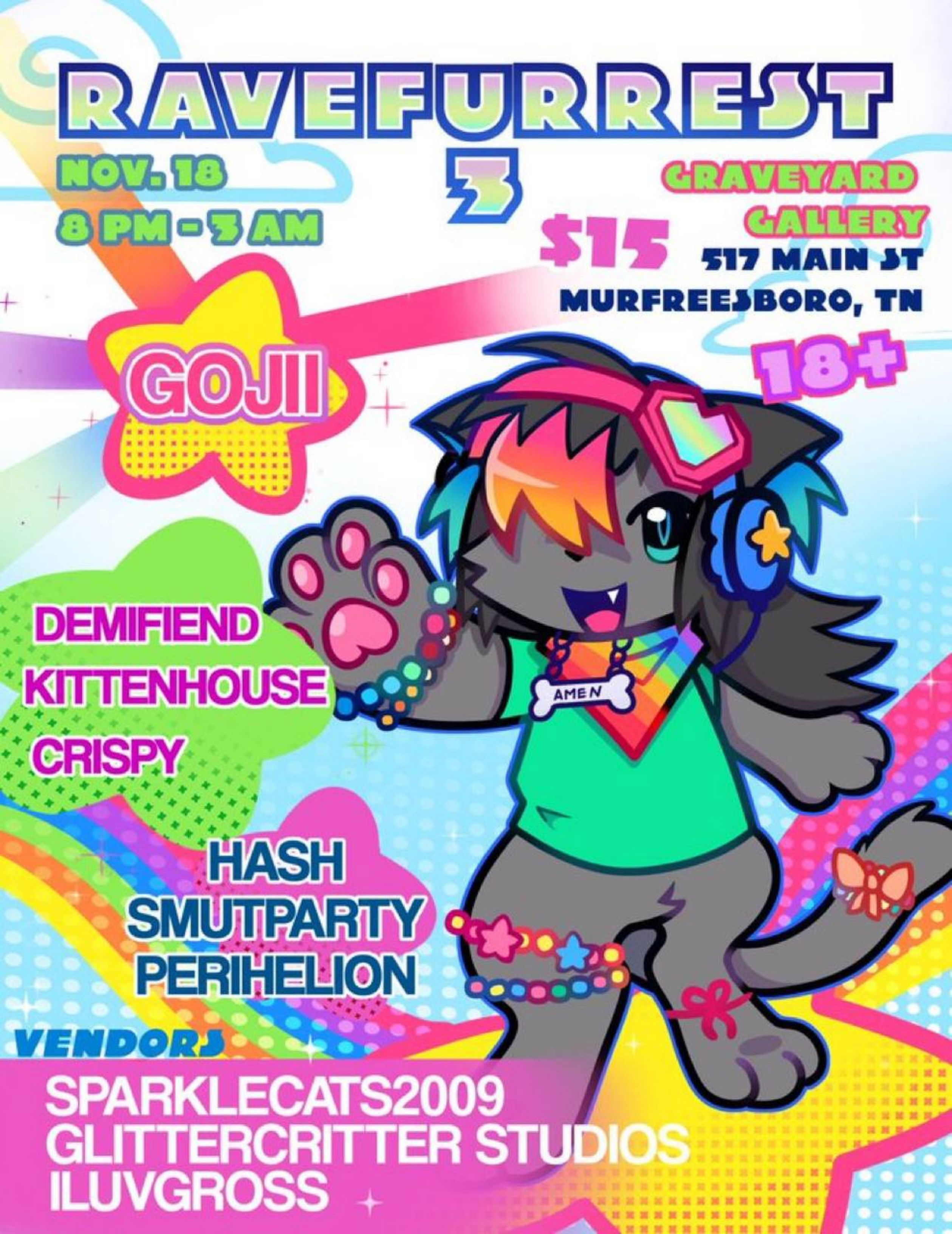 RAVEFURREST TN FURRY RAVE